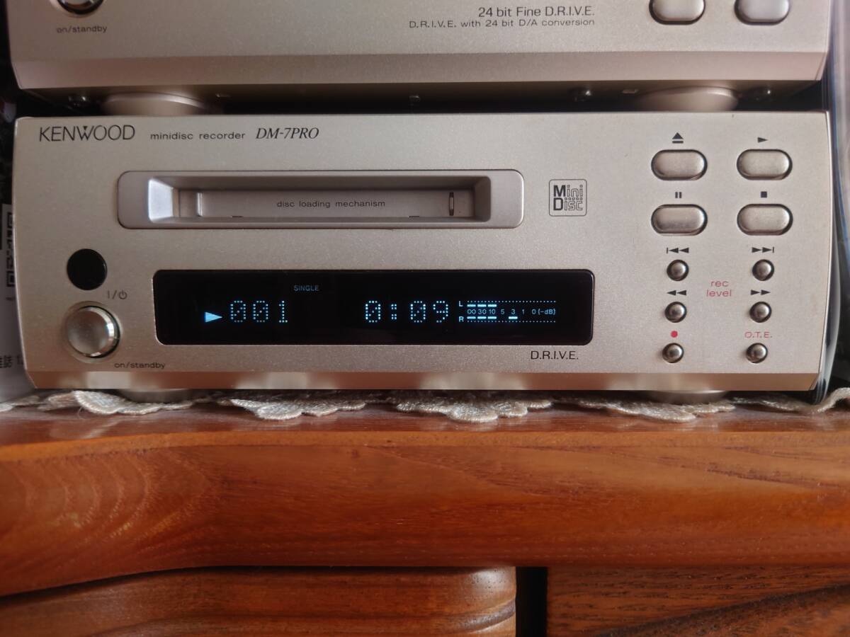 Yahoo!オークション -「kenwood dm-7pro」(一般) (MDデッキ)の落札相場