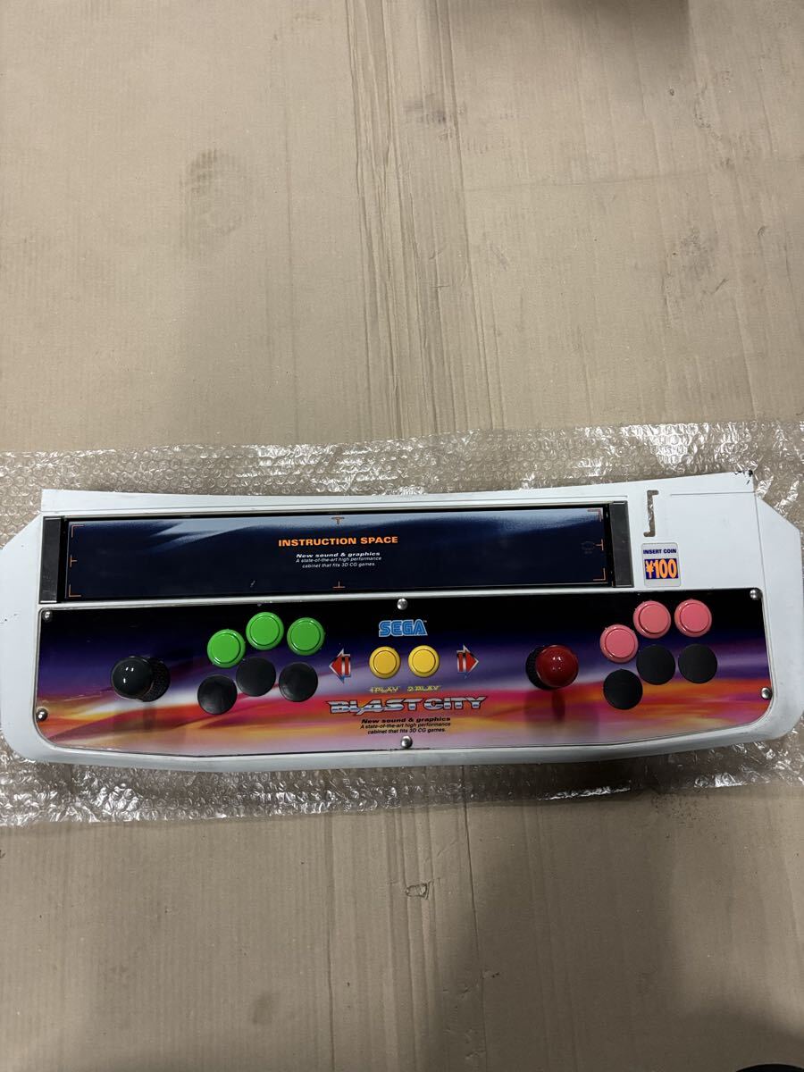 Yahoo!オークション -「ブラストシティ」(筐体、コントロールパネル