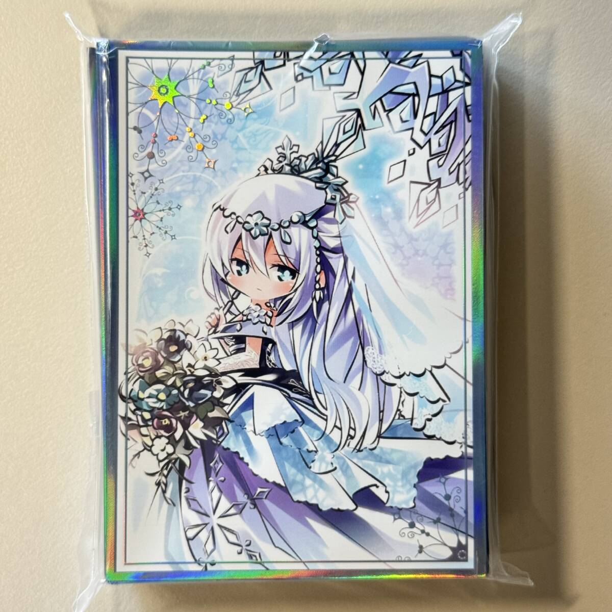 遊戯王 六花聖カンザシ 六花聖ティアドロップ プレイマット 公式品