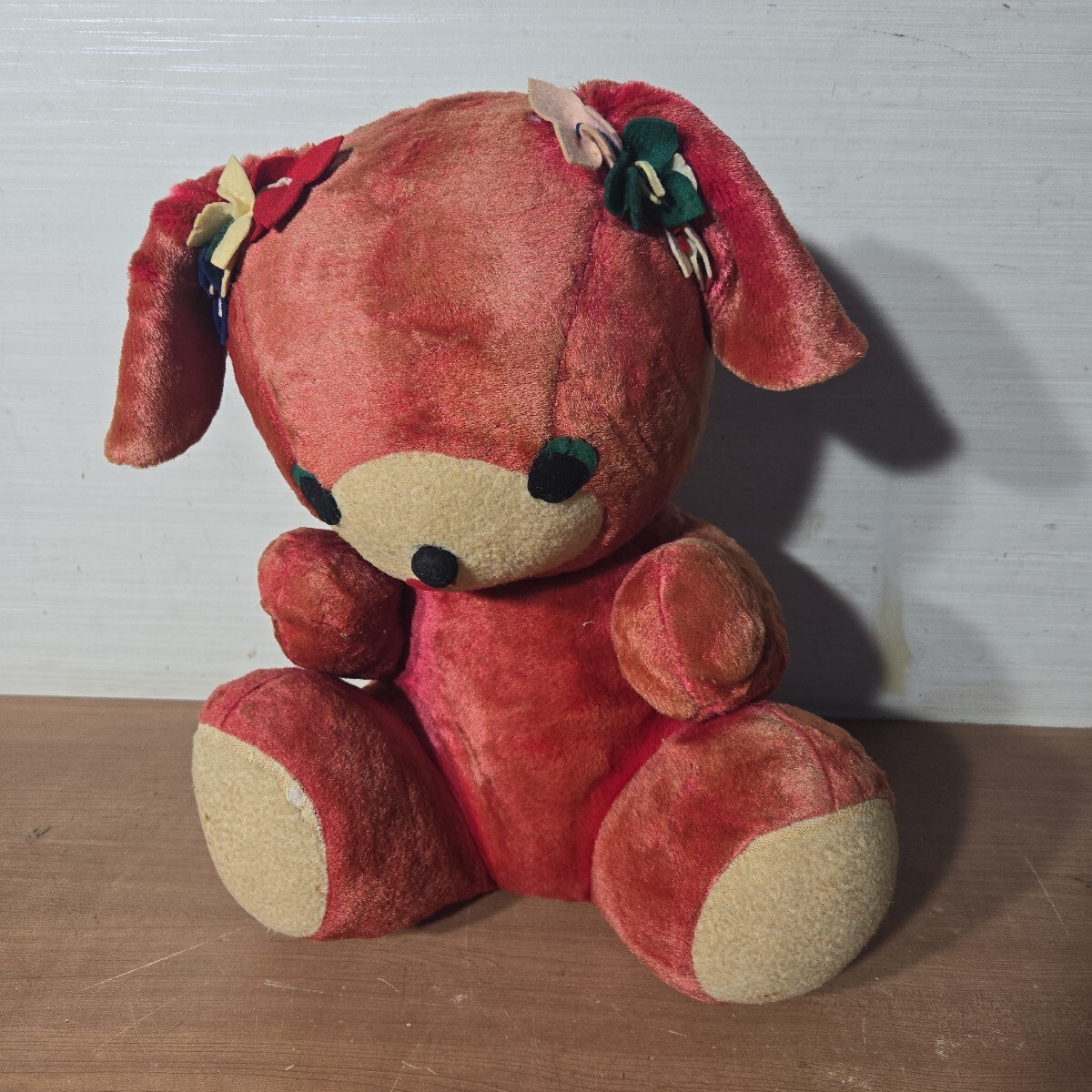 Yahoo!オークション -「昭和レトロぬいぐるみ くま」の落札相場・落札価格