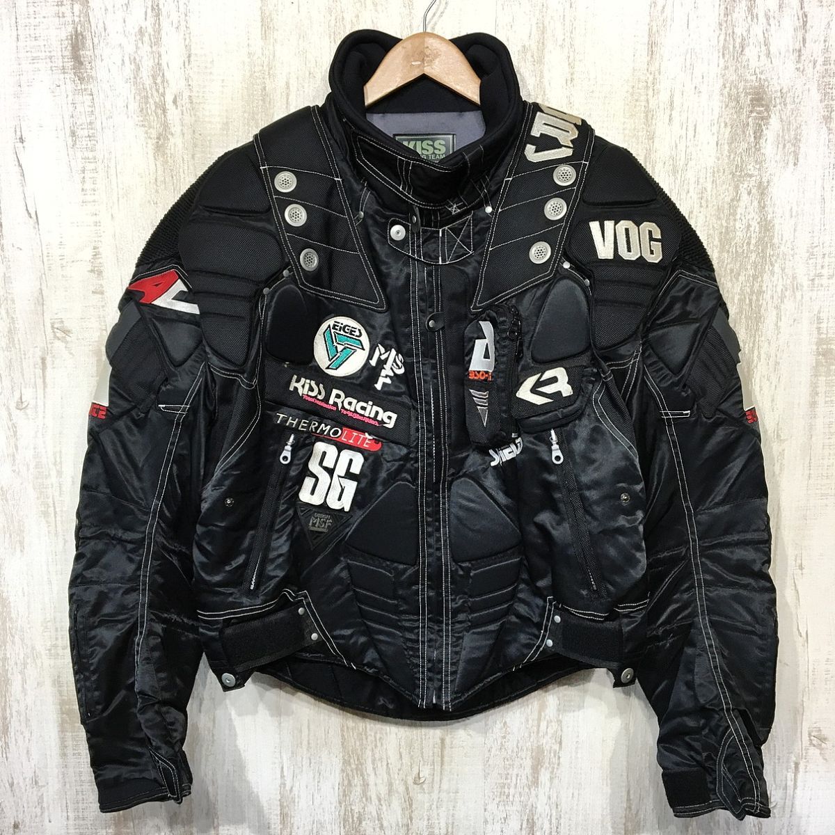 Yahoo!オークション -「kiss」(ジャケット) (バイクウエア、装備)の