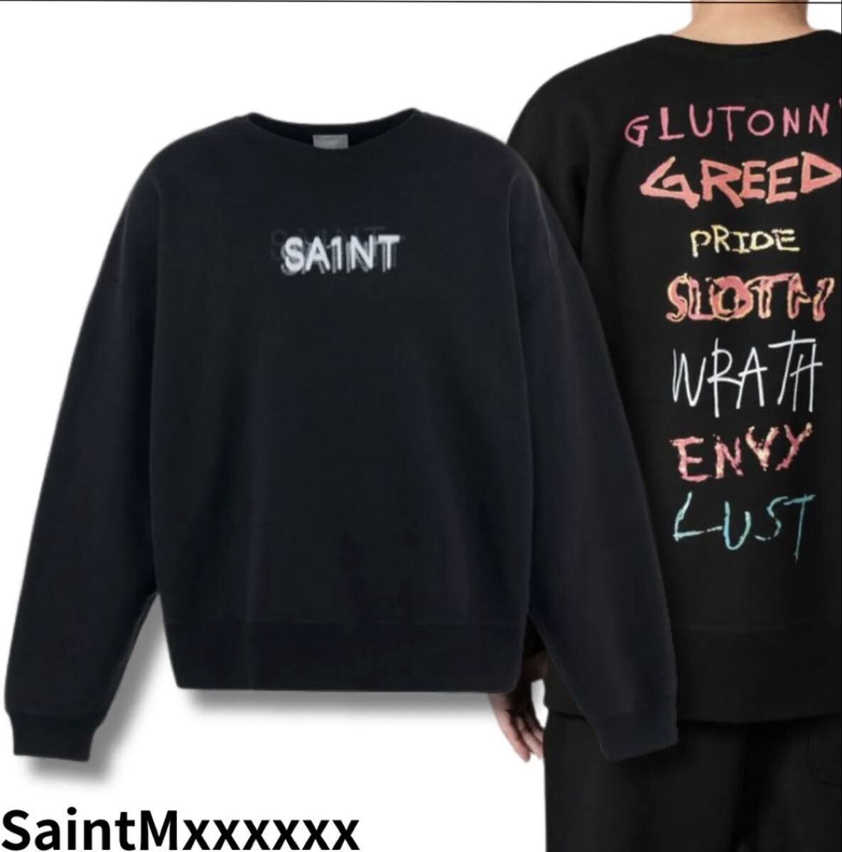 最終出品/再出品無し] SAINT MICHAEL SWEAT セントマイケル スヌーピー