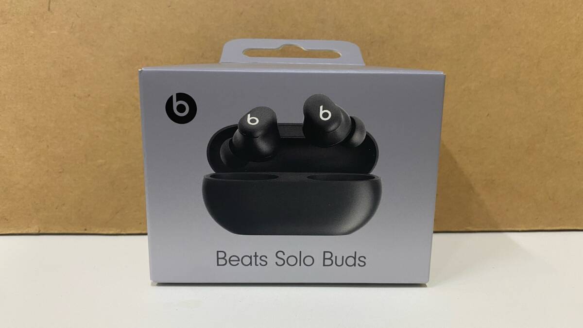 新品未使用品】Beats Solo Buds ブラック イヤフォン 箱開封済み