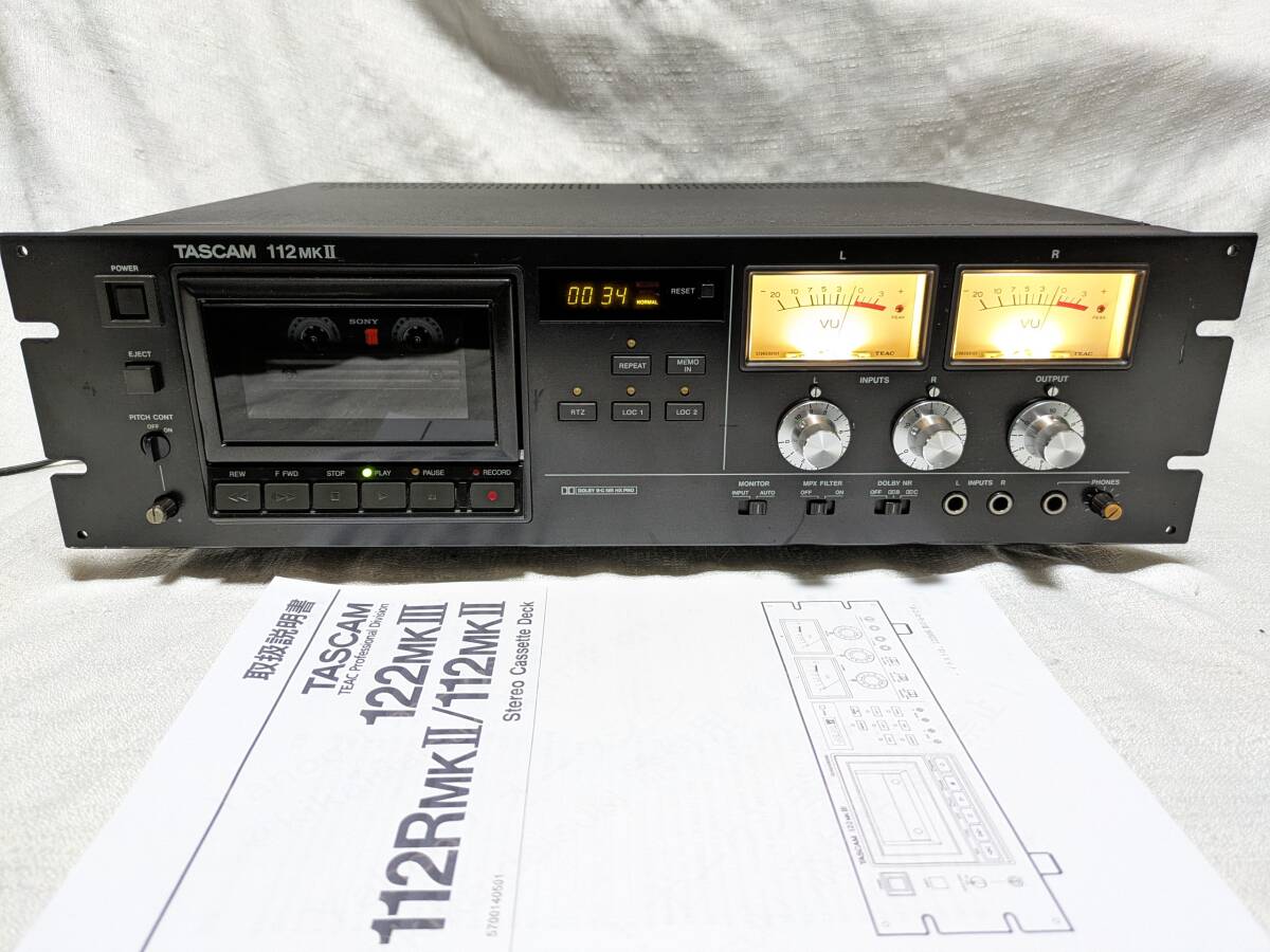 Yahoo!オークション -「tascam 112」(一般) (カセットデッキ)の落札
