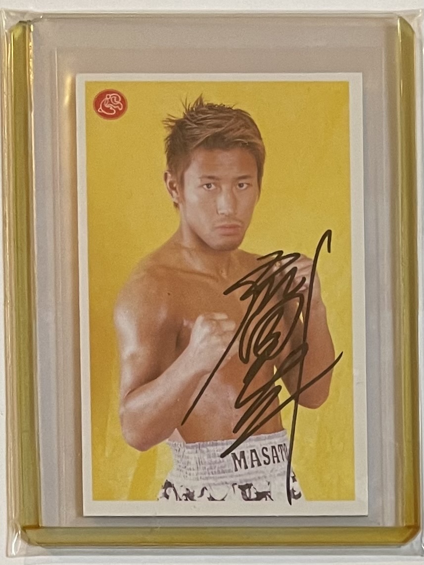 Yahoo!オークション -「魔裟斗 サイン」の落札相場・落札価格