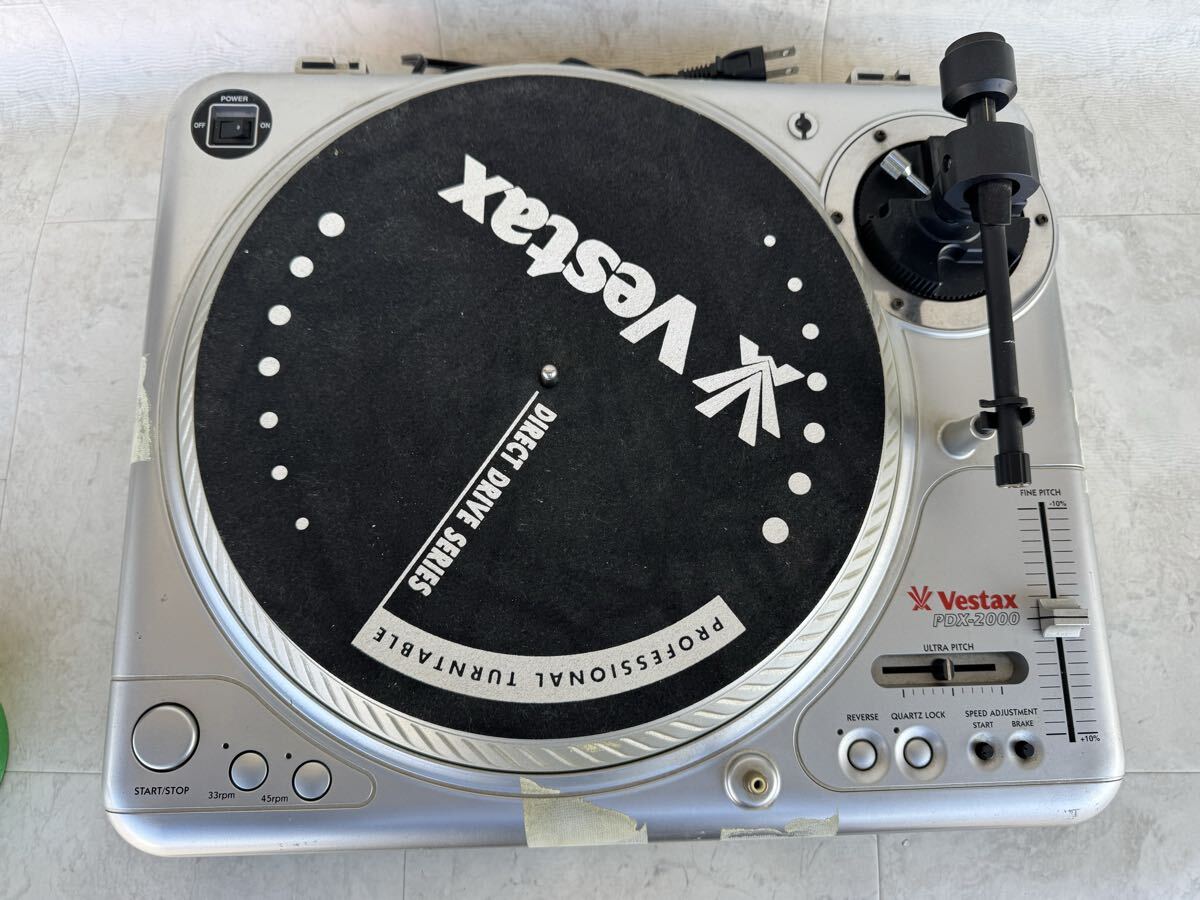Yahoo!オークション -「vestax pdx-2000」(ターンテーブル