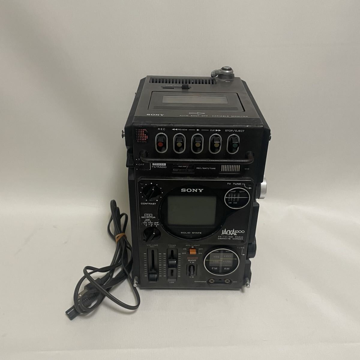 Yahoo!オークション -「ソニージャッカル」(ラジカセ) (カセットデッキ