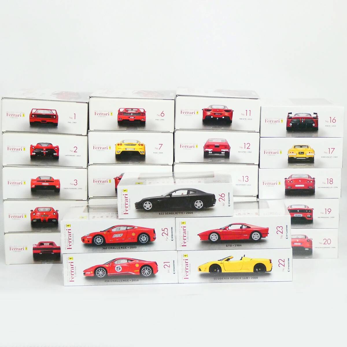 Yahoo!オークション -「デアゴスティーニ フェラーリ セット」(乗用車