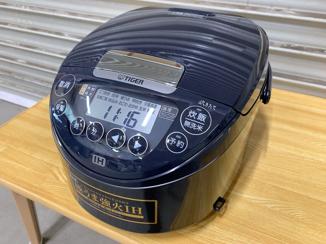 TIGER IH炊飯器 2022年製 ブラウン 5.5合 中古 2026年最新】Yahoo