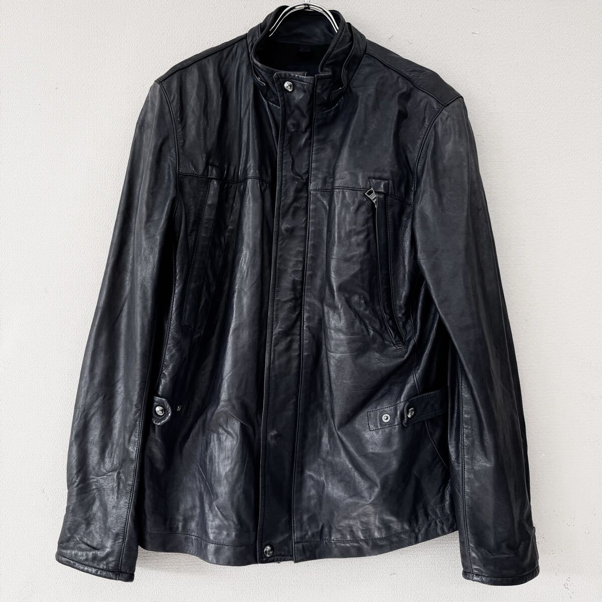 Yahoo!オークション -「banana republic レザージャケット」の落札相場