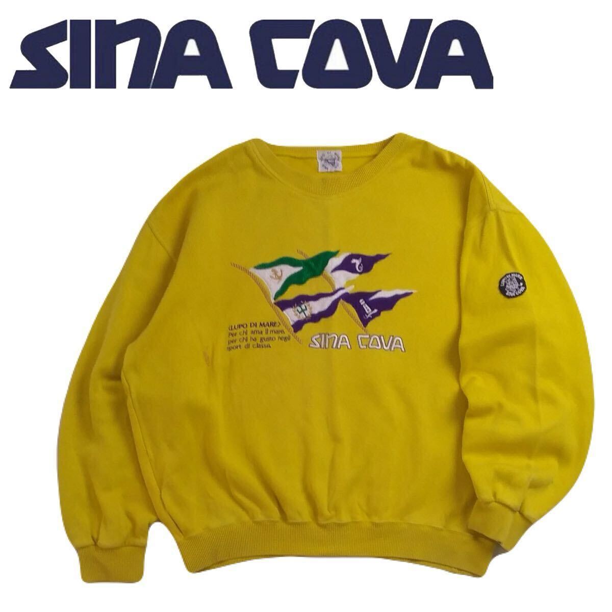 タグ付き】シナコバ スウェット ワッペン L SINA COVA シナコバ 日本製