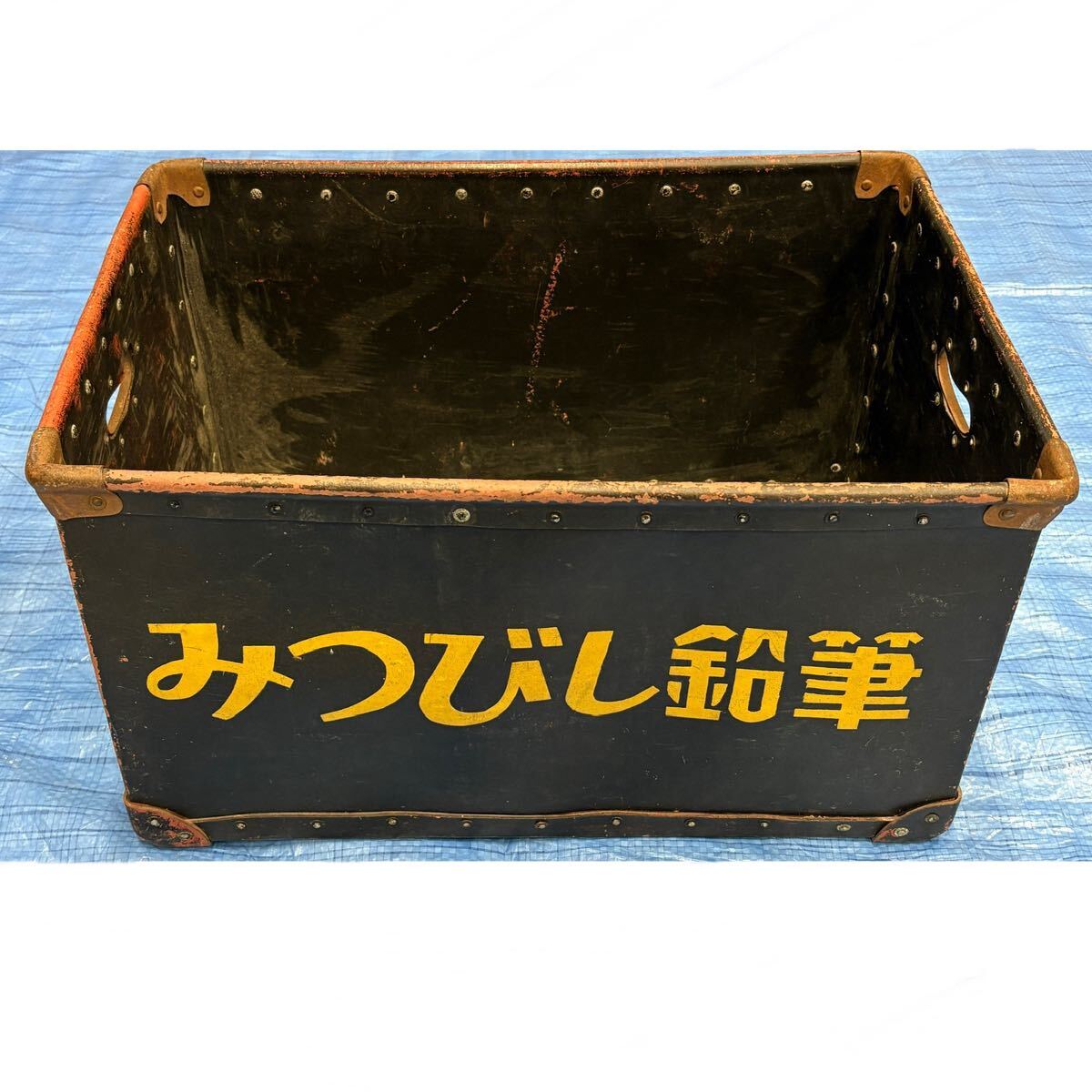 未使用タマゴシャンプー ボテ箱 昭和レトロ タマゴシャンプー ぼて箱 横43×