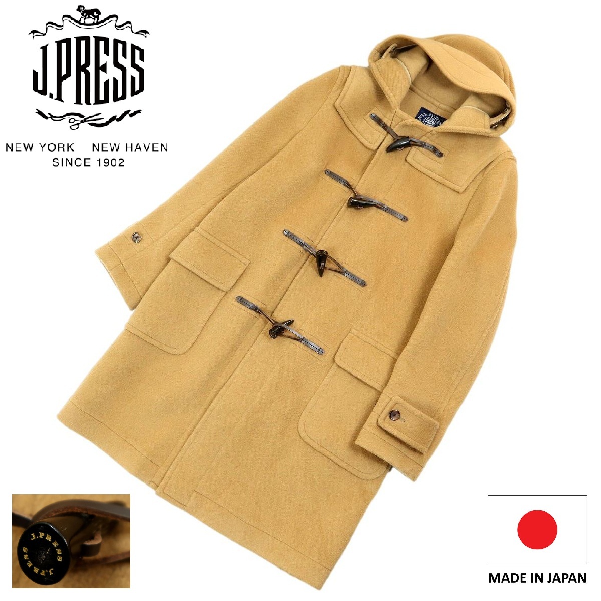 2026年最新】Yahoo!オークション -j.press ダッフルコートの中古品