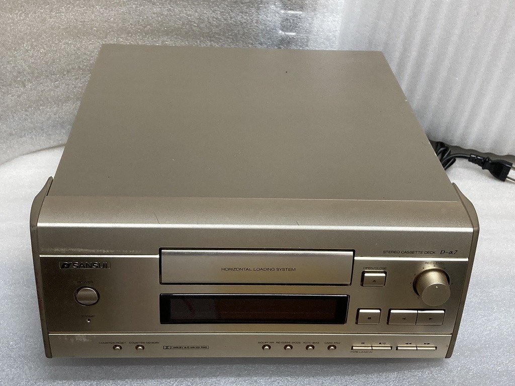 Yahoo!オークション -「sansui α-7」(カセットデッキ) (オーディオ機器