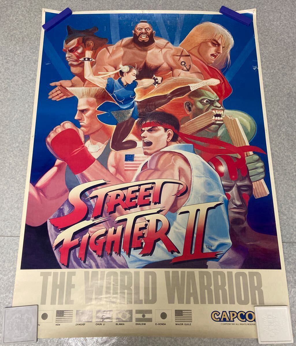 Yahoo!オークション -「ストリートファイターⅡ ポスター」(ポスター
