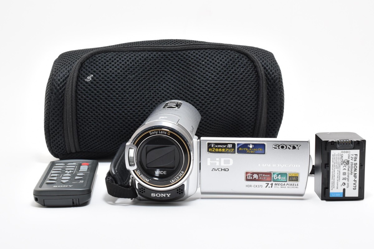 Yahoo!オークション -「sony hdr-cx370v」の落札相場・落札価格