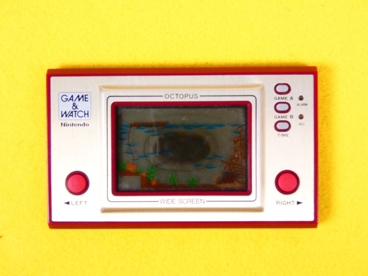 Yahoo!オークション -「ゲームウォッチオクトパス」の落札相場・落札価格