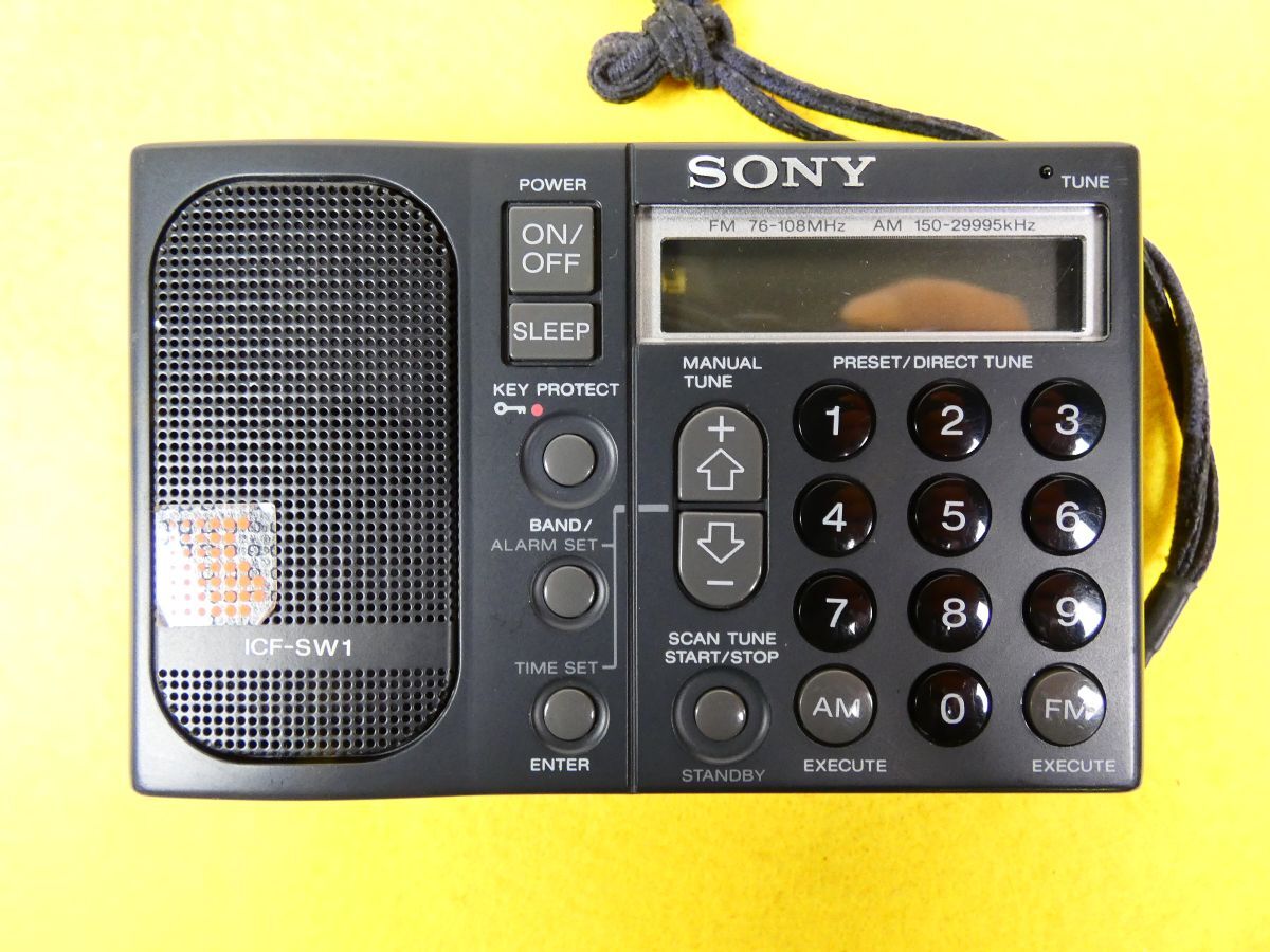 Yahoo!オークション -「ソニー icf-sw1」の落札相場・落札価格