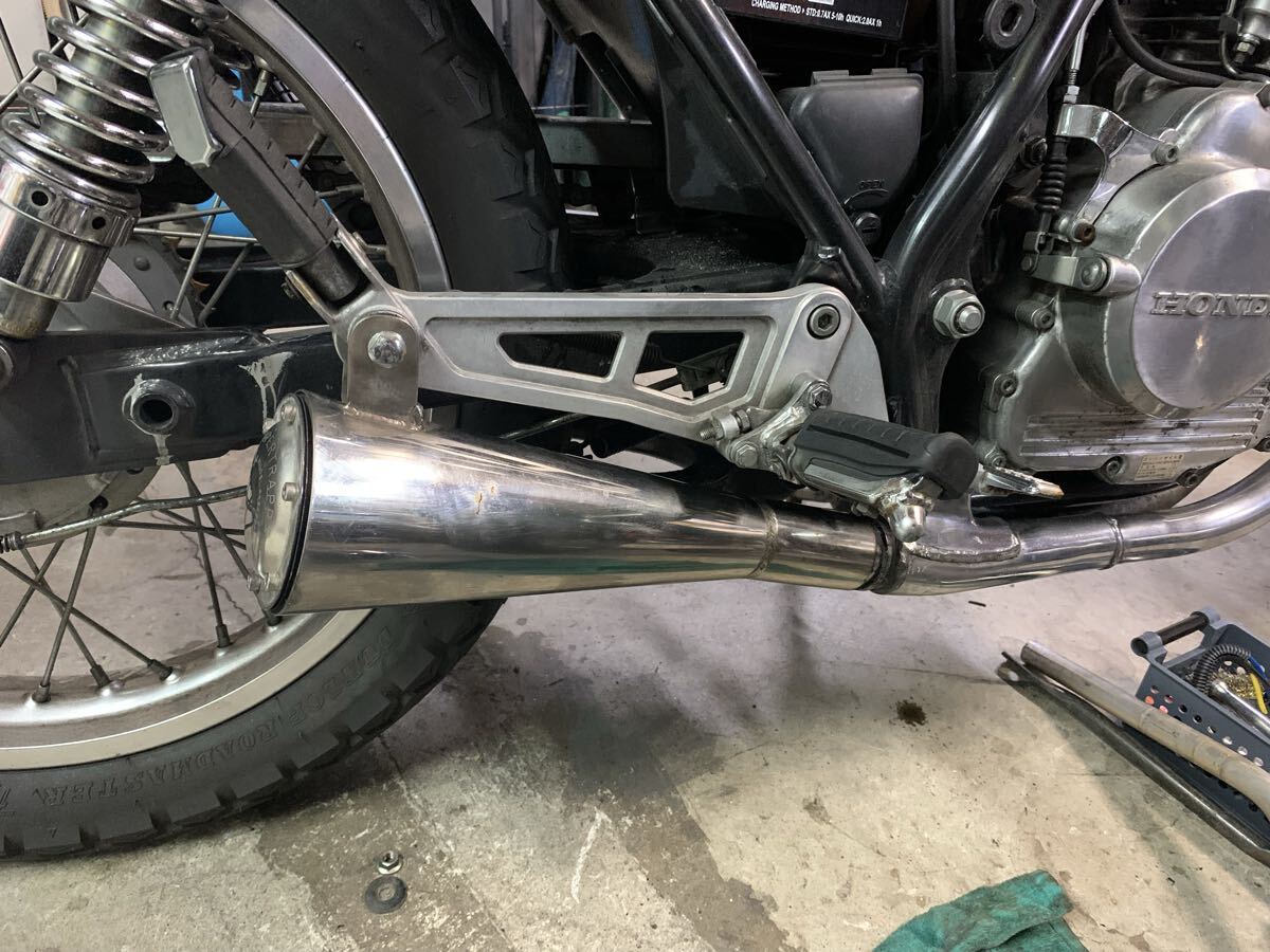 Yahoo!オークション -「gb250 クラブマン マフラー スーパートラップ