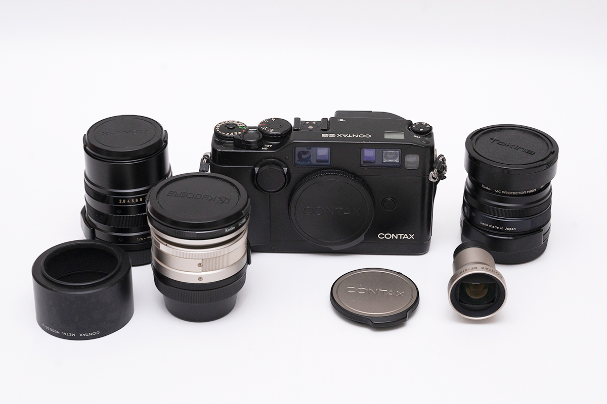 Yahoo!オークション -「contax g2 (黒 ブラック black)」の落札相場