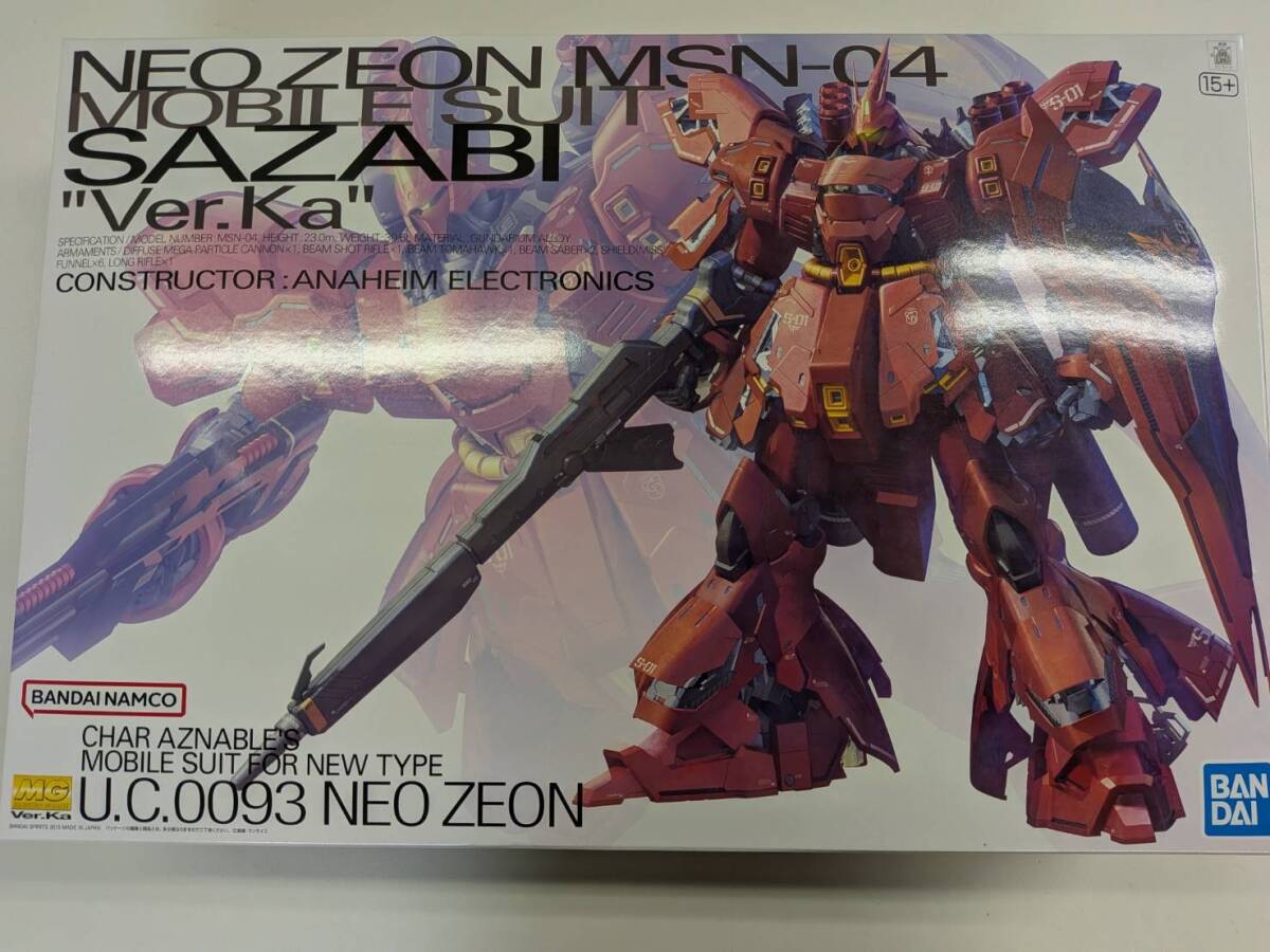 Yahoo!オークション -「mg 1／100 msn-04 サザビー ver.ka」の落札相場