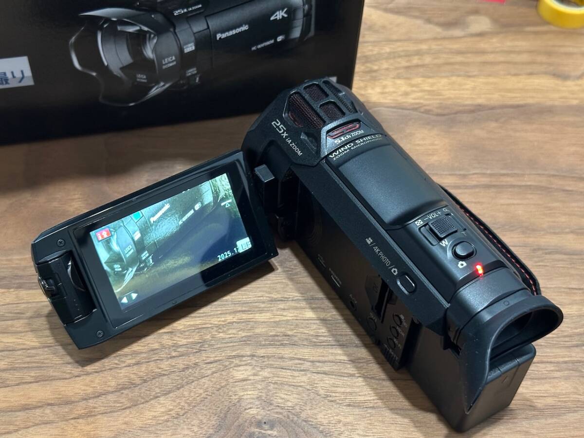 Yahoo!オークション -「panasonic hc-wxf990m デジタル4k ビデオカメラ