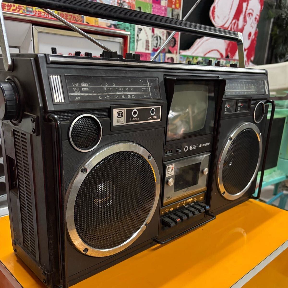 Yahoo!オークション -「sharp 5p-r2u」(ラジカセ) (カセットデッキ)の