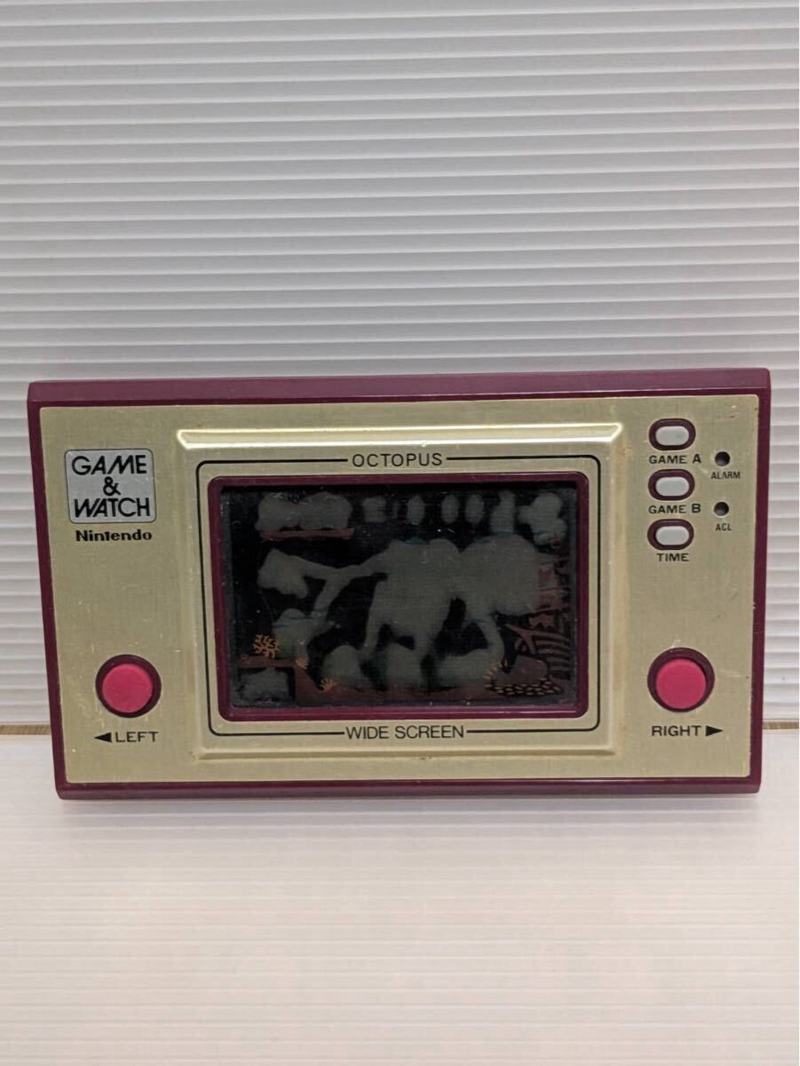 Yahoo!オークション -「ゲームウォッチオクトパス」(テレビゲーム