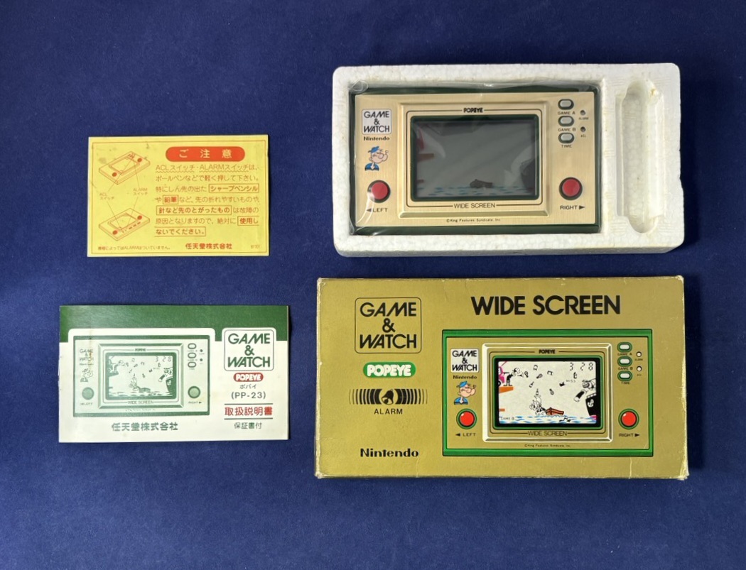 Yahoo!オークション -「ゲームウォッチ ポパイ」(携帯型) (テレビ