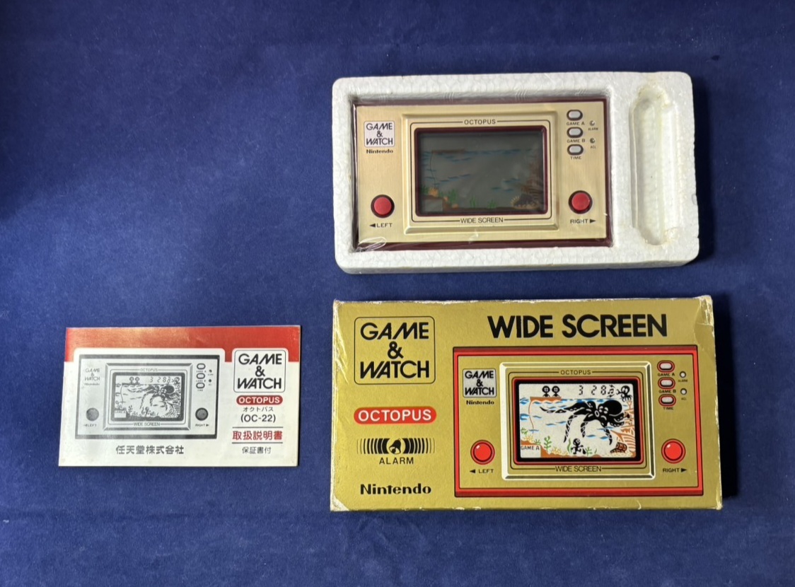Yahoo!オークション -「ゲーム ウォッチ オクトパス」の落札相場・落札価格