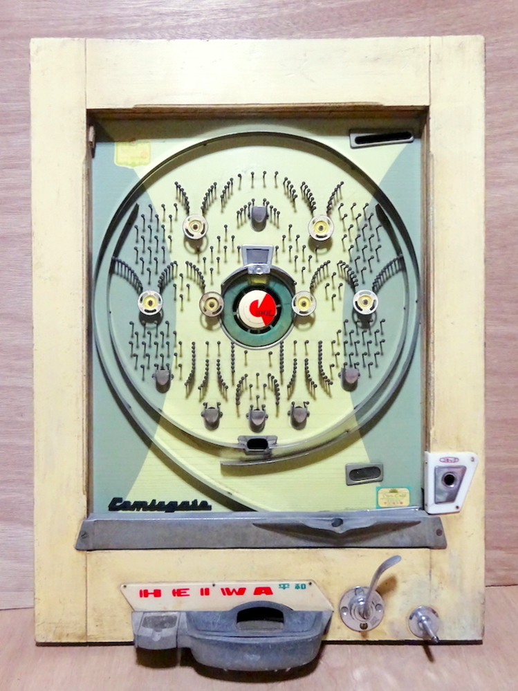 Yahoo!オークション - レトロパチンコ 手打ち台手込め・西陣・武蔵野