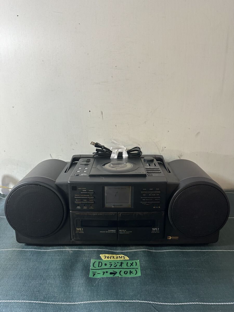 Yahoo!オークション -「sharp qt-77cd」(カセットデッキ) (オーディオ