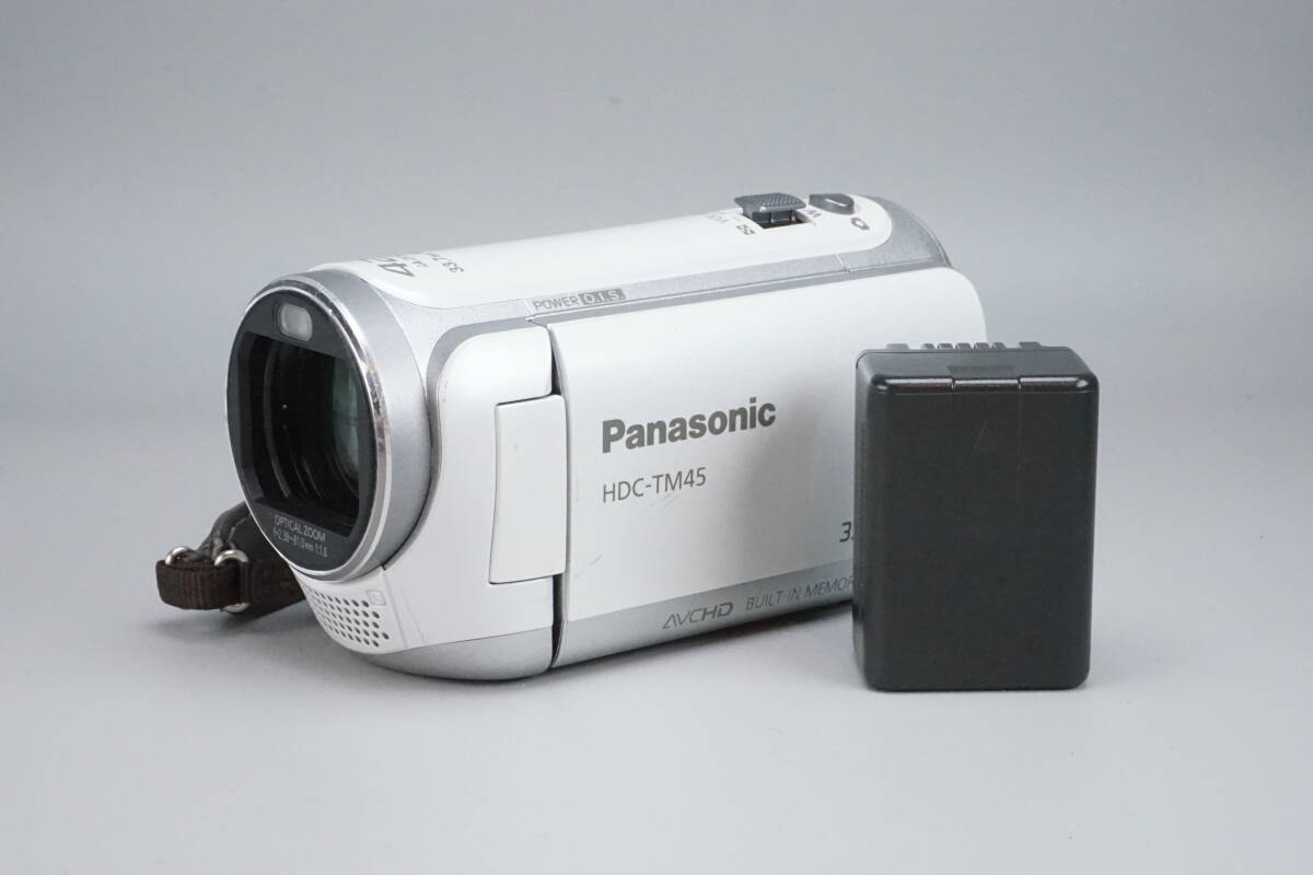 パナソニック HDC-TM45-W [クリアホワイト] オークション比較 - 価格.com