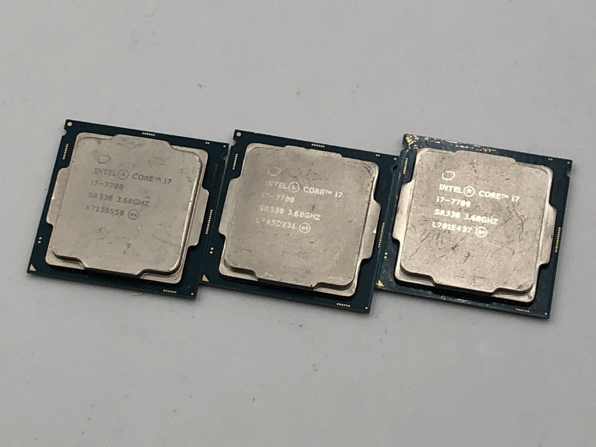 core i7 7700 16個まとめ売り動作確認済み core i7 7700 16個まとめ