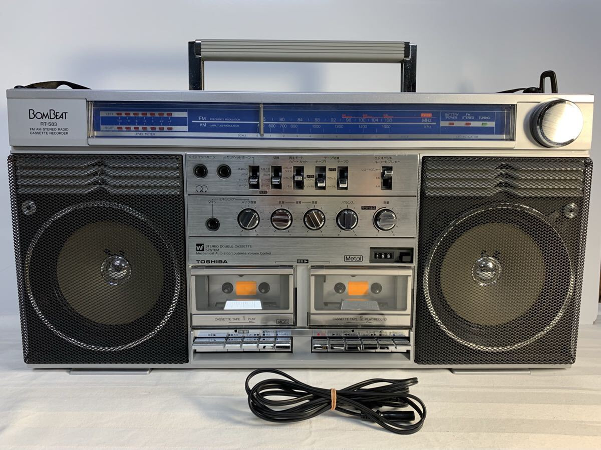 Yahoo!オークション -「toshiba 東芝 ラジカセ bombeat」(カセット