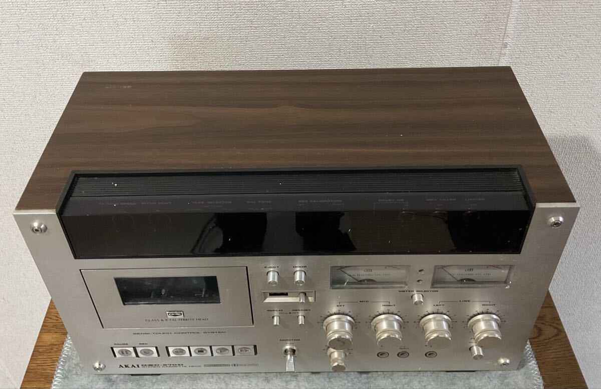 Yahoo!オークション -「akai アカイ カセットデッキ」(カセットデッキ