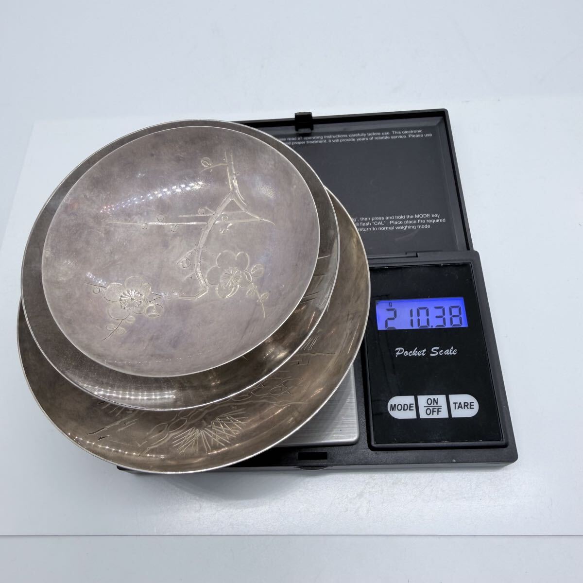 Yahoo!オークション -「純銀盃」(銀製) (金属工芸)の落札相場・落札価格