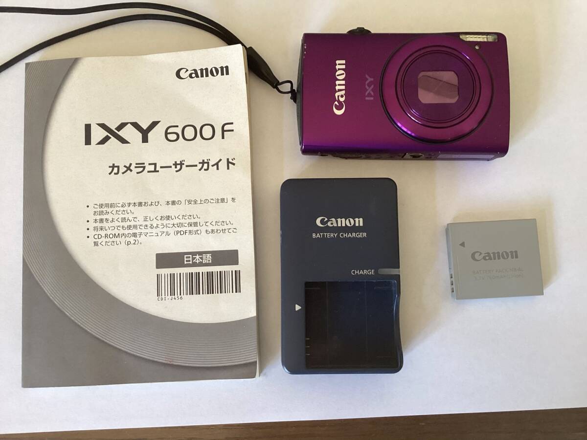 Yahoo!オークション -「canon ixy 600f パープル」(コンパクトデジタル