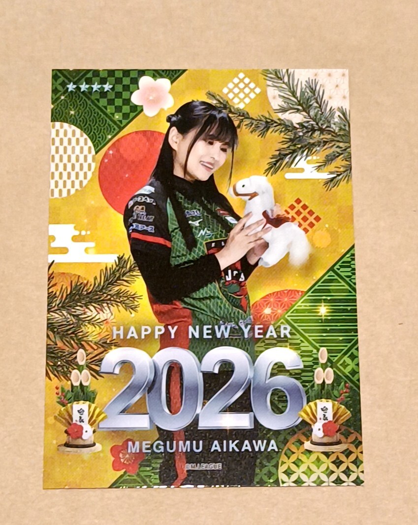 Mリーグ 2026 HAPPY NEW YEARリアルトレカ 東城りお トレーディング