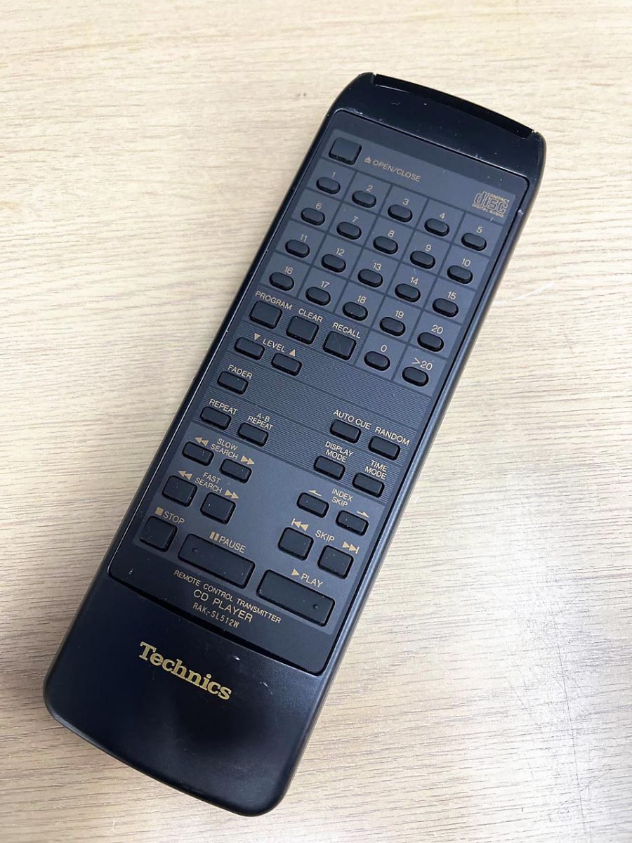 Yahoo!オークション -「technics rak」(リモコン) (オーディオ機器)の