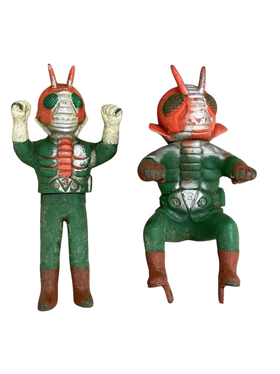 Yahoo!オークション -「仮面ライダーv3 ソフビ」(ビンテージ) の落札