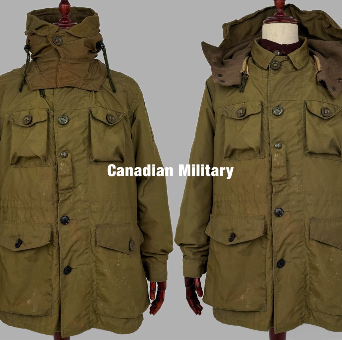 貴重 50s カナダ軍 Canadian Army Coat Ecw ヴィンテージ コンバット