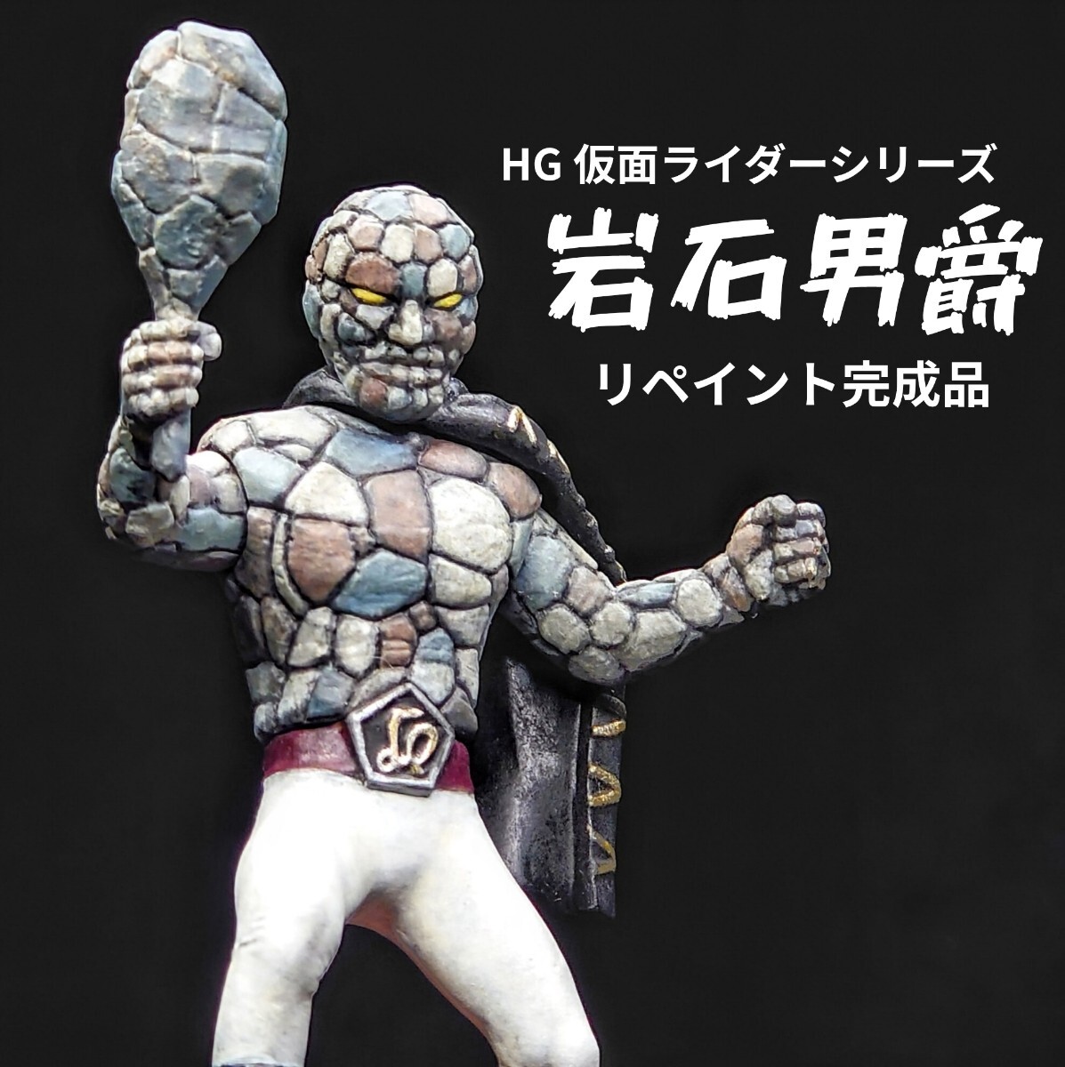 Yahoo!オークション - HG 仮面ライダー 改造 リペイント 完成品 仮面ラ