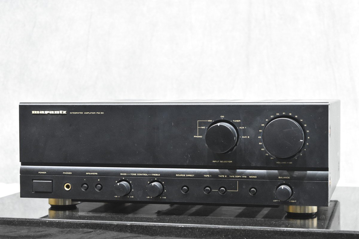 Yahoo!オークション -「marantz pm-50」(アンプ) (オーディオ機器)の