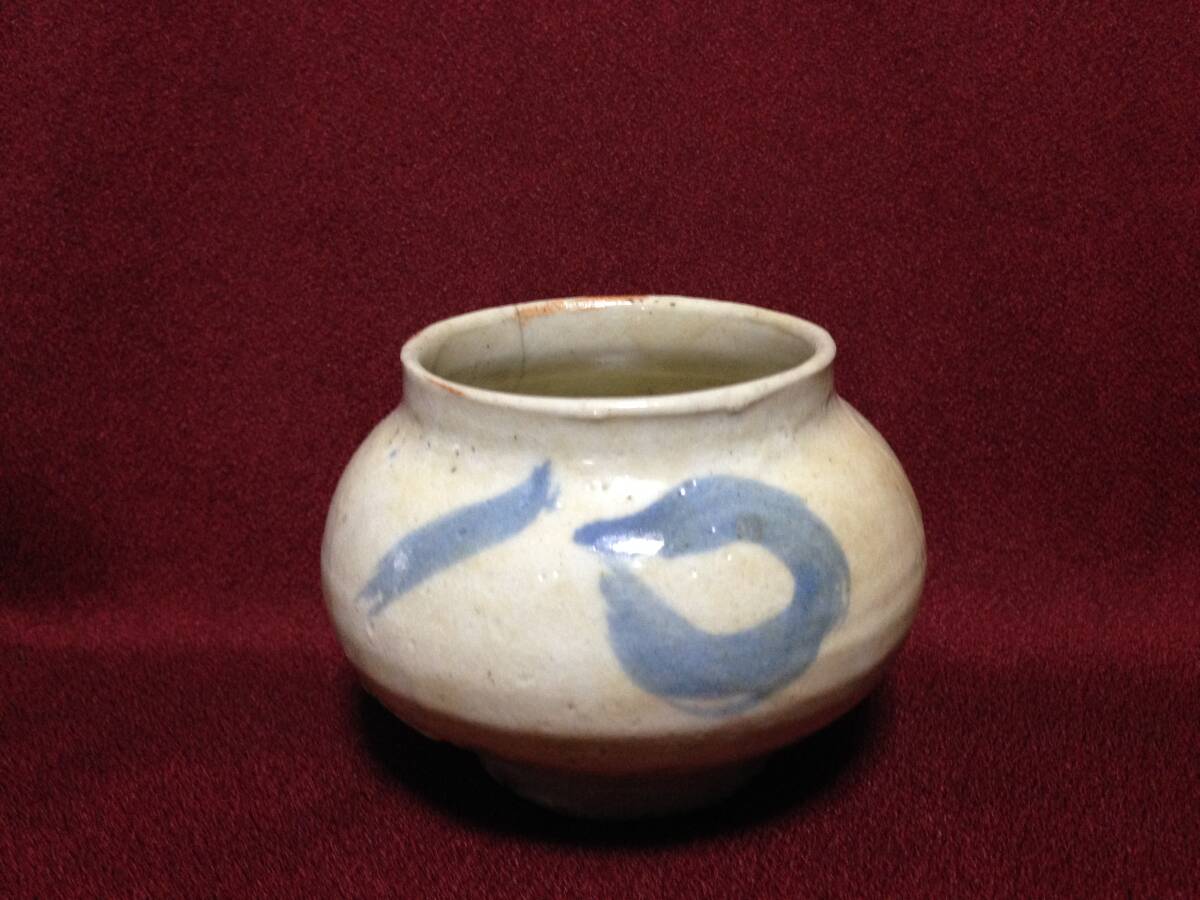 Yahoo!オークション -「李朝 染付 壺」の落札相場・落札価格