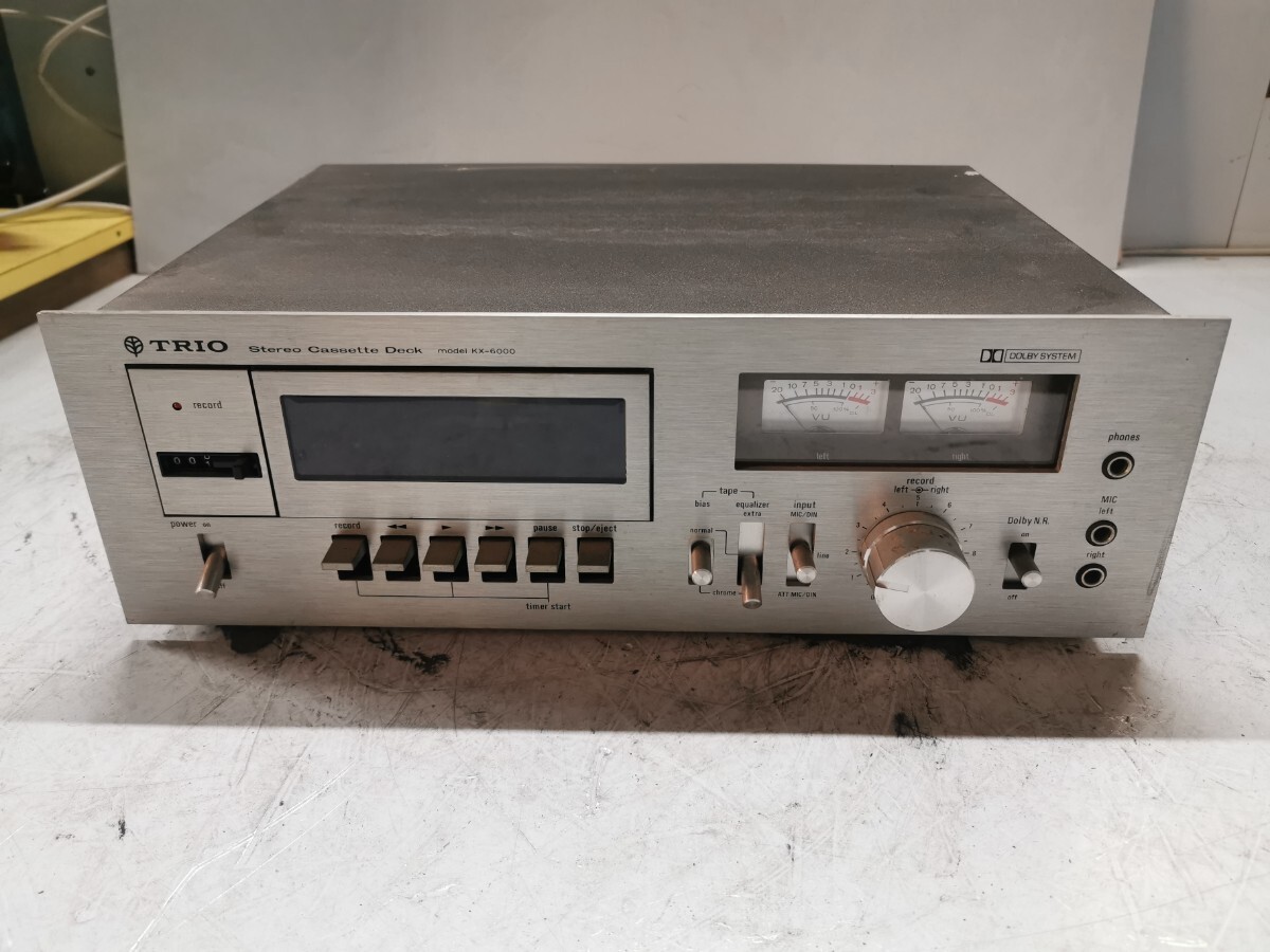 Yahoo!オークション -「trio」(カセットデッキ) (オーディオ機器)の