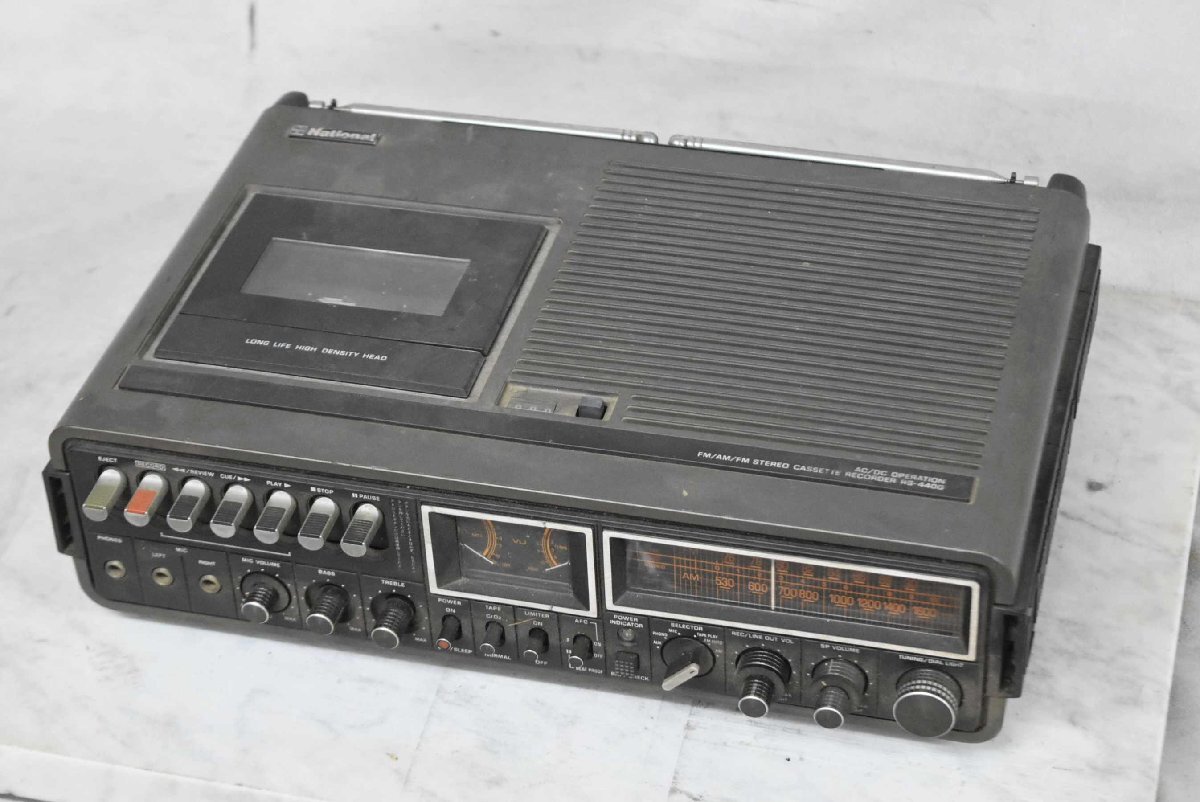 Yahoo!オークション -「ナショナル rs-4400」(ラジカセ) (カセット