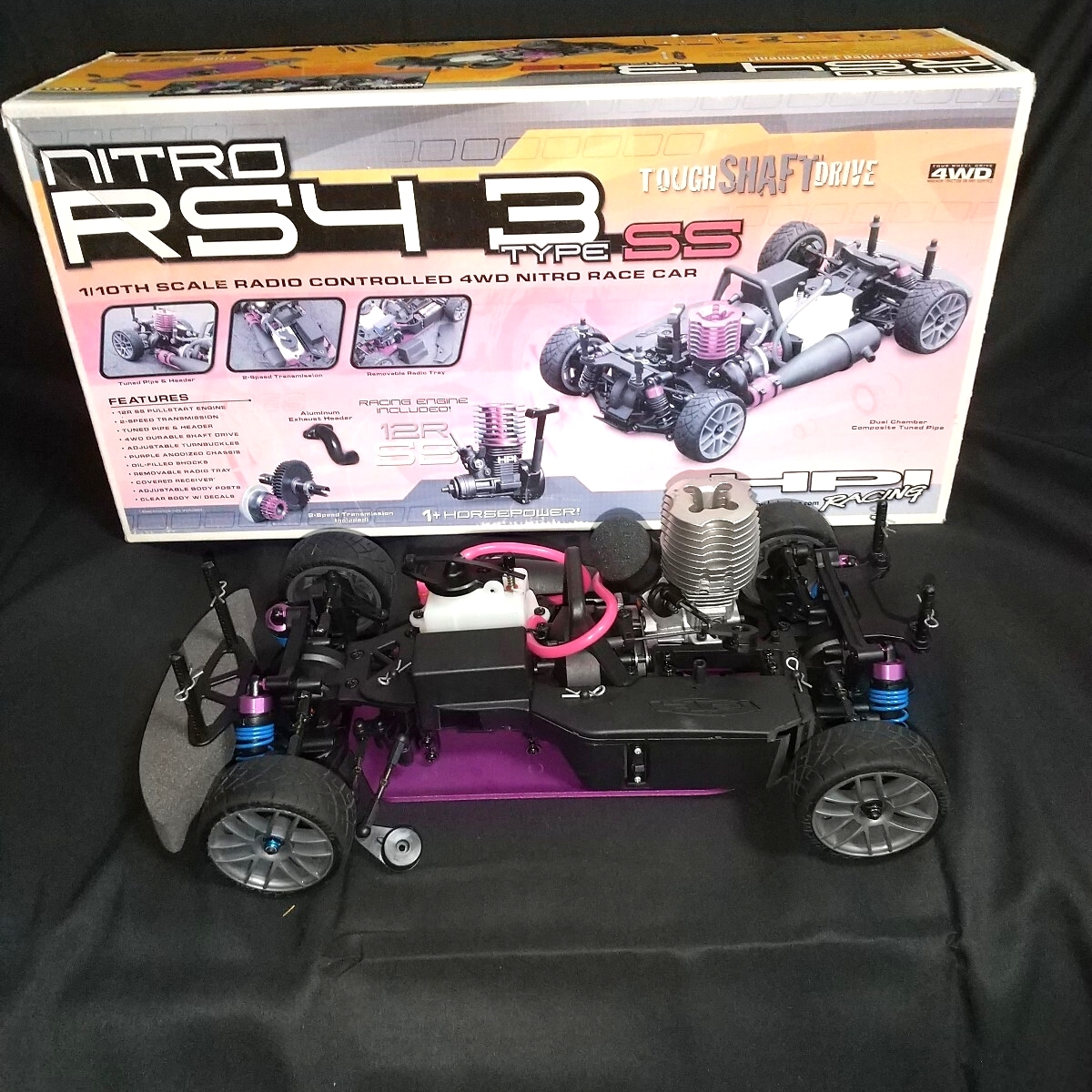 Yahoo!オークション -「hpi rs4」(完成品（エンジン）) (自動車)の落札
