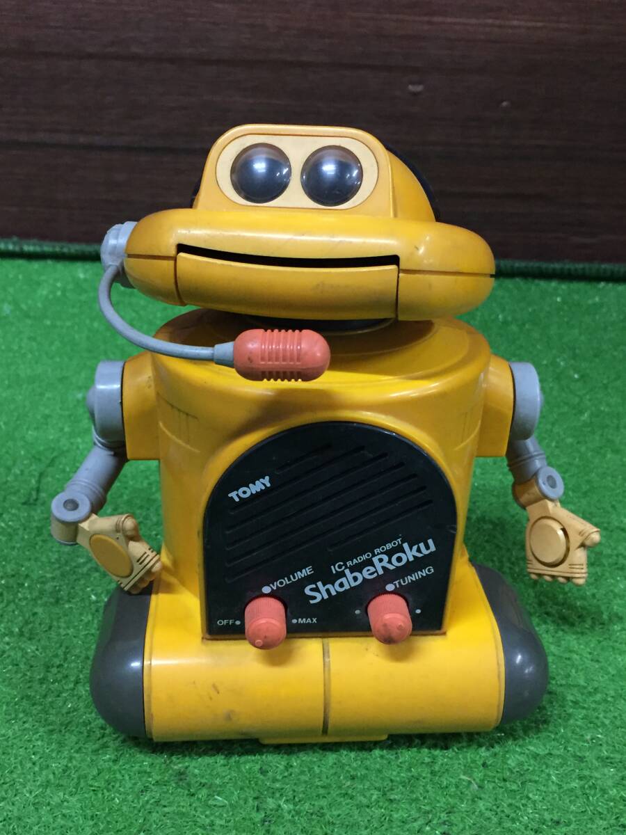 中古(不動品)】TOMY おしゃべり ラジオロボ しゃべろく Yahoo