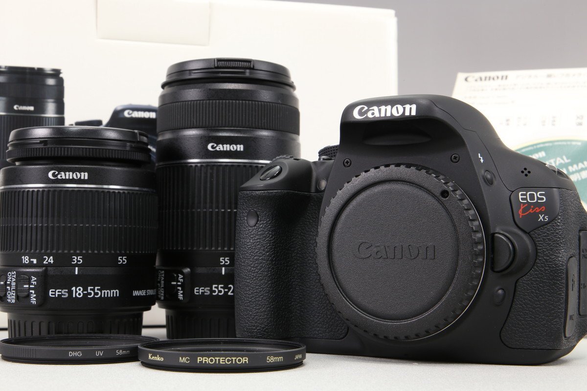 CANON EOS Kiss X5 ダブルズームキット オークション比較 - 価格.com